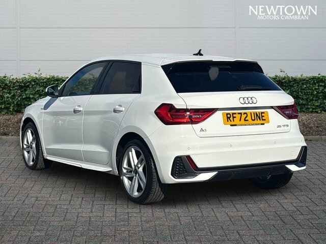 Audi A1 1.0 Tfsi 25 S Line Sportback S Tronic E RF72UNE White #5