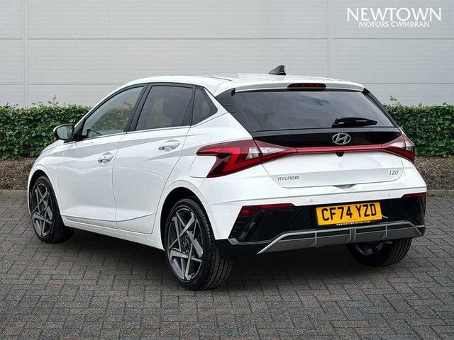 Hyundai I20 1.0 T-gdi Ultimate Hatchback Dct Euro 6 CF74YZD White #5