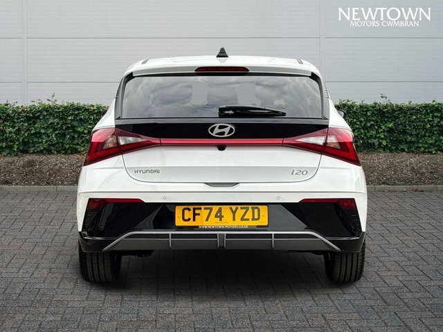 Hyundai I20 1.0 T-gdi Ultimate Hatchback Dct Euro 6 CF74YZD White #6
