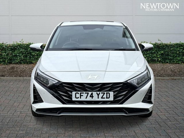 Hyundai I20 1.0 T-gdi Ultimate Hatchback Dct Euro 6 CF74YZD White #2