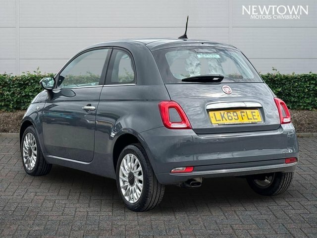 Fiat 500 1.2 Lounge Hatchback Euro 6 S S Grey #5