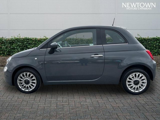 Fiat 500 1.2 Lounge Hatchback Euro 6 S S Grey #4