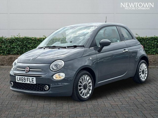 Fiat 500 1.2 Lounge Hatchback Euro 6 S S Grey #3