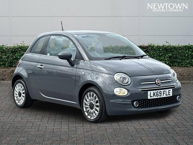 Fiat 500 1.2 Lounge Hatchback Euro 6 S S Grey