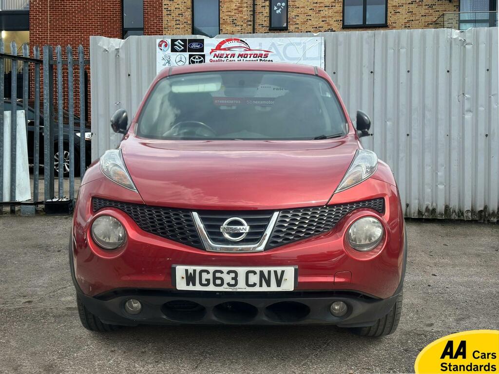 Nissan Juke 1.6 N-tec Suv Cvt Euro 5 117 Ps Red