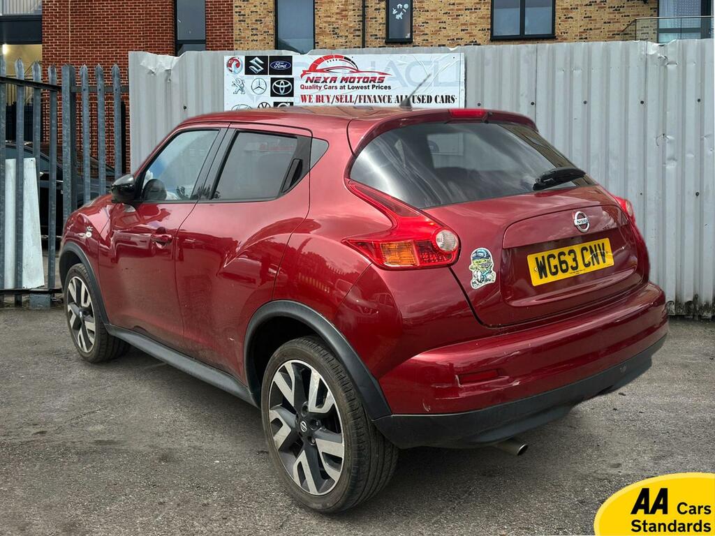 Nissan Juke 1.6 N-tec Suv Cvt Euro 5 117 Ps WG63CNV Red #2