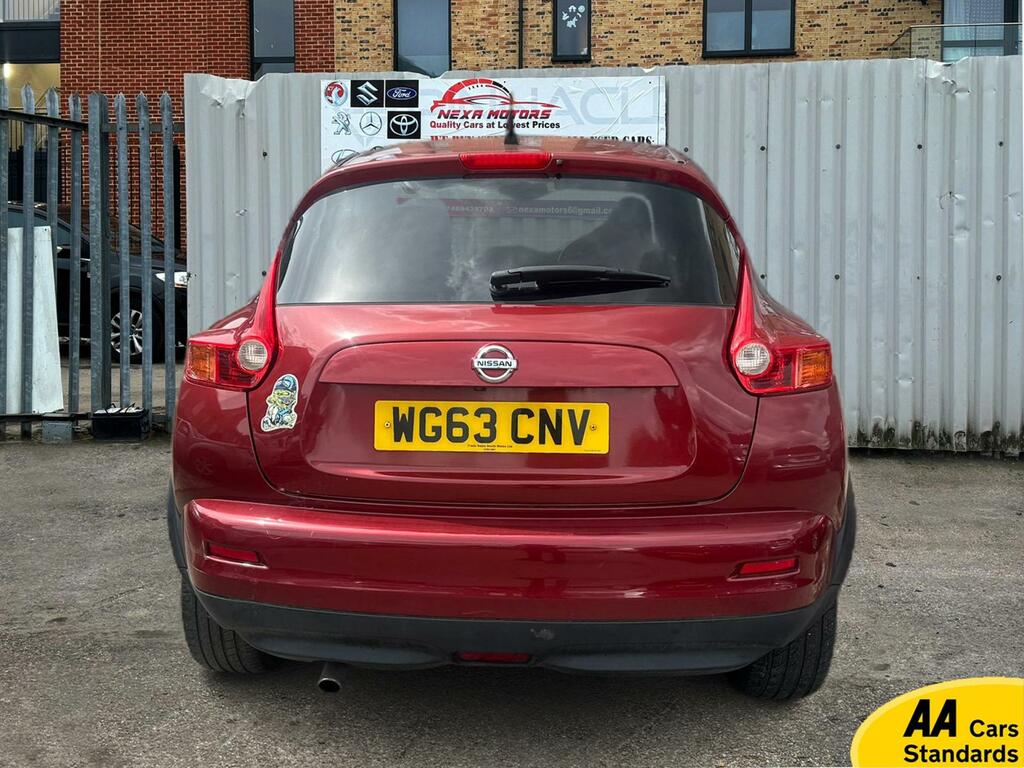 Nissan Juke 1.6 N-tec Suv Cvt Euro 5 117 Ps WG63CNV Red #3