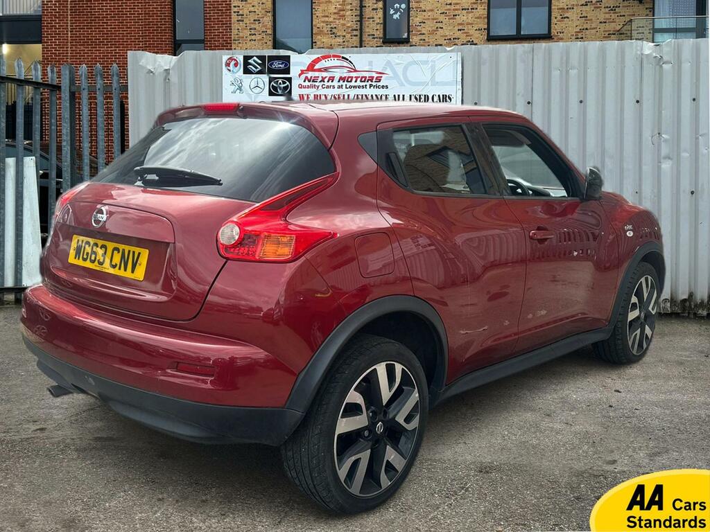 Nissan Juke 1.6 N-tec Suv Cvt Euro 5 117 Ps WG63CNV Red #4
