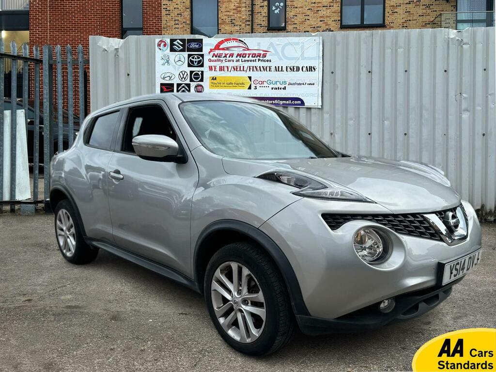 Nissan Juke 1.6 Acenta Premium Suv Xtron Euro 5 11 YS14DVJ Silver #5