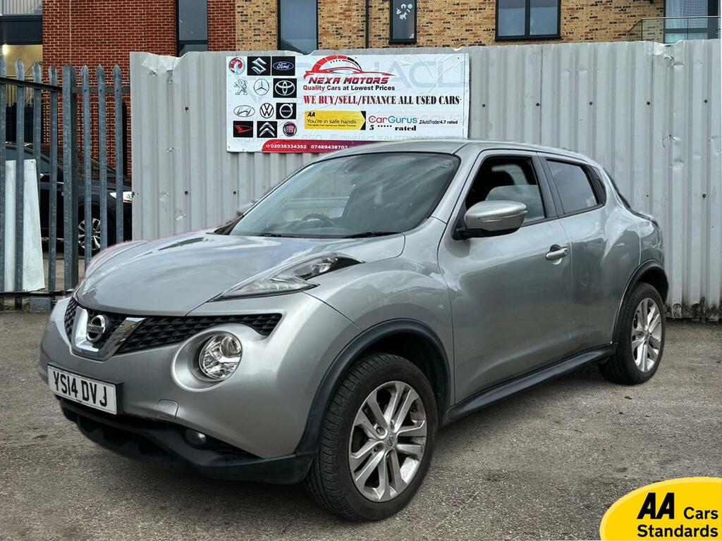 Nissan Juke 1.6 Acenta Premium Suv Xtron Euro 5 11 YS14DVJ Silver #2
