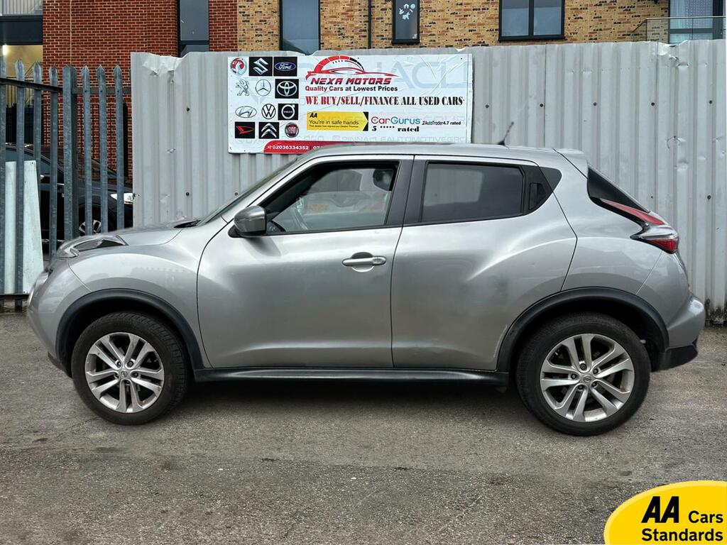 Nissan Juke 1.6 Acenta Premium Suv Xtron Euro 5 11 YS14DVJ Silver #6