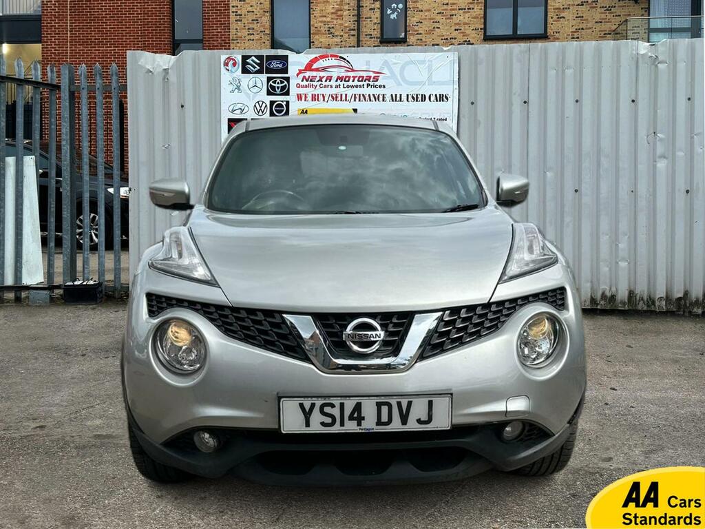 Nissan Juke 1.6 Acenta Premium Suv Xtron Euro 5 11 YS14DVJ Silver #4
