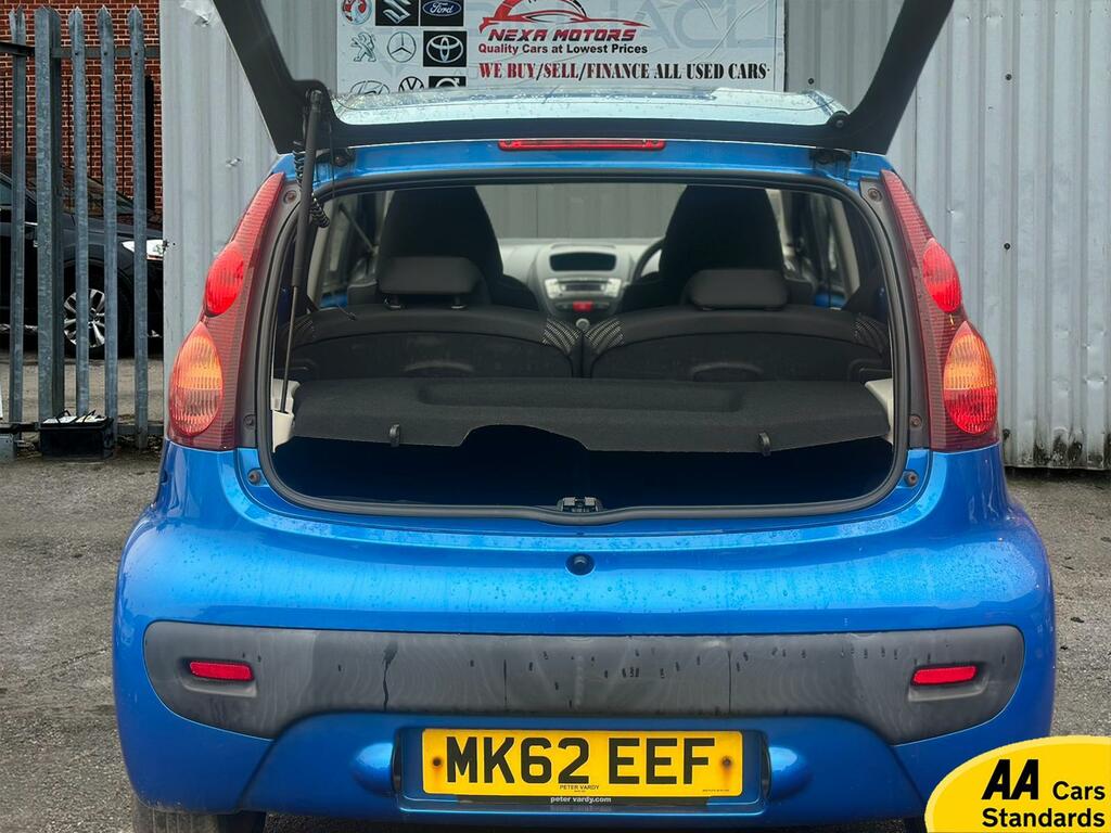 Peugeot 107 1.0 12V Active Hatchback Euro 5 Blue #4