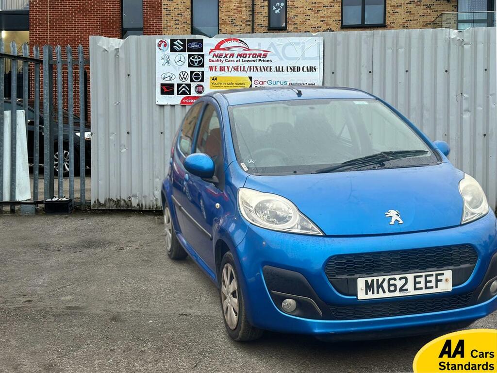 Peugeot 107 1.0 12V Active Hatchback Euro 5 Blue #2