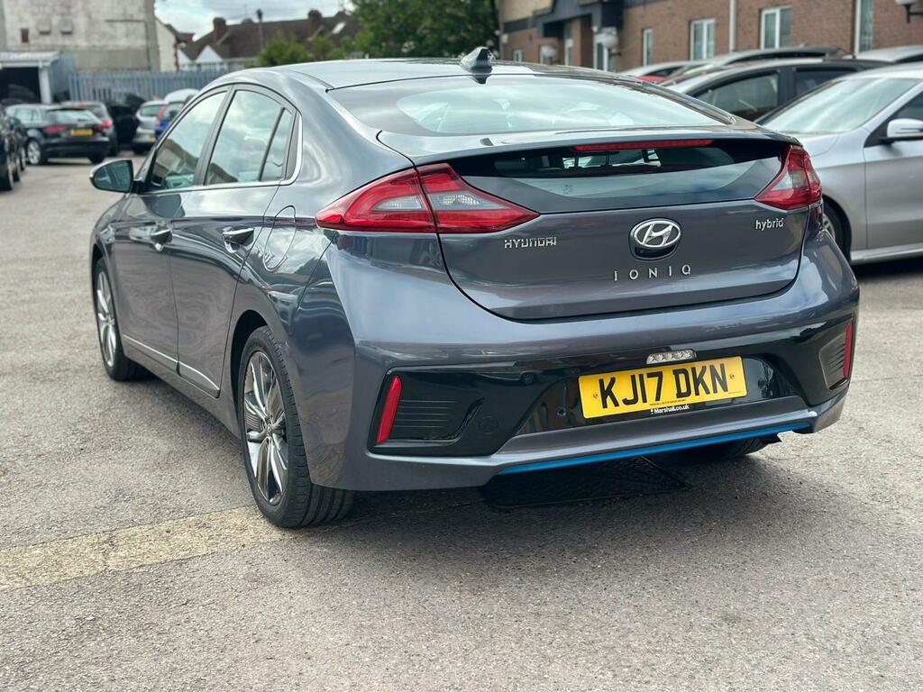Hyundai Ioniq 1.6 H-gdi Premium Se Hatchback Hybrid D KJ17DKN Grey #6