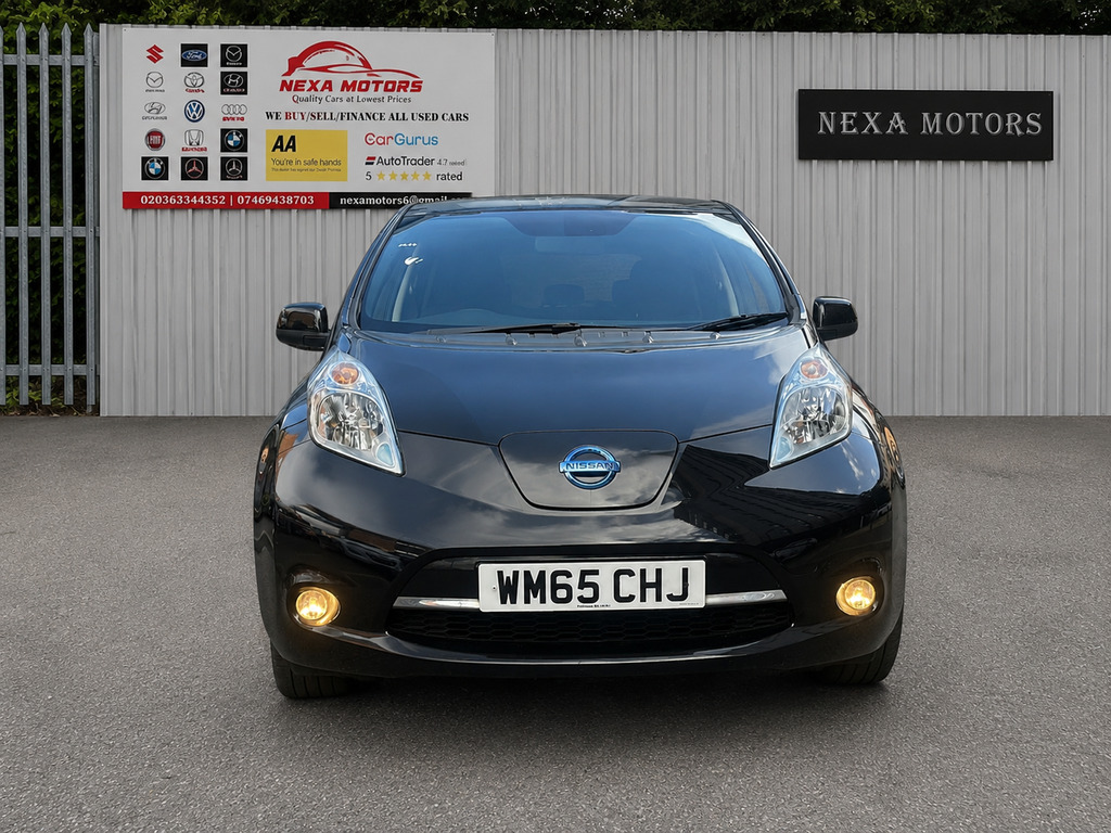Nissan Leaf 30Kwh Acenta Hatchback 109 Bhp Black