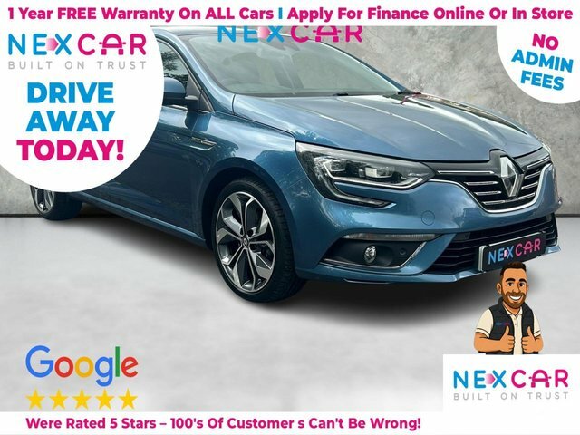 Renault Megane 2016 1.2 Tce Signature Nav Hatchback Ma Blue