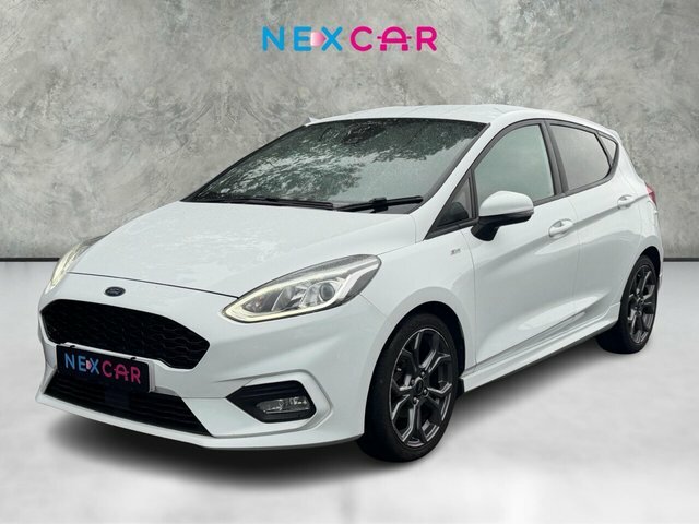 Ford Fiesta 2019 1.0T Ecoboost Gpf St-line Hatchback Petro White #3