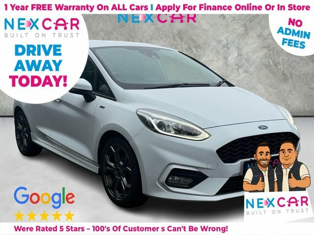 Ford Fiesta 2019 1.0T Ecoboost Gpf St-line Hatchback Petro White