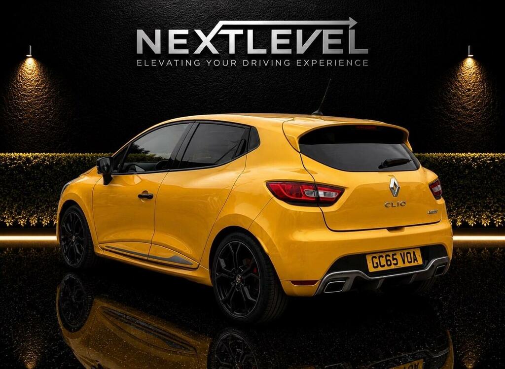 Renault Clio 1.6 Tce Renaultsport Lux Edc Euro 5 Yellow #3