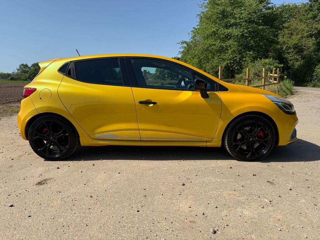 Renault Clio 1.6 Tce Renaultsport Lux Edc Euro 5 Yellow #5