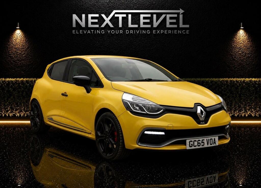 Renault Clio 1.6 Tce Renaultsport Lux Edc Euro 5 Yellow