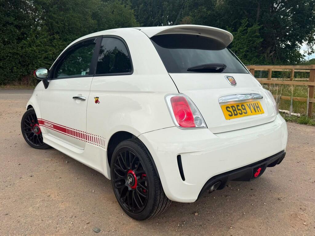 Abarth 500 1.4 T-jet Euro 5 White #4