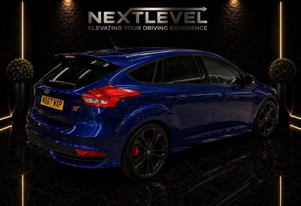 Ford Focus 2.0T Ecoboost St-2 Euro 6 Ss WM67WWP Blue #3