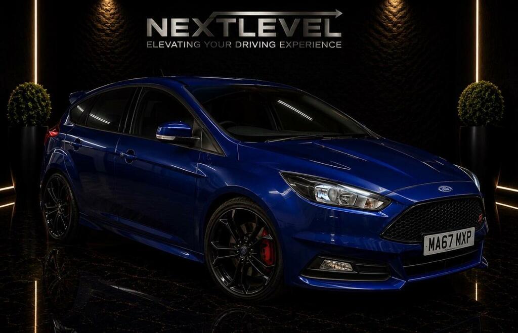 Ford Focus 2.0T Ecoboost St-2 Euro 6 Ss WM67WWP Blue #2