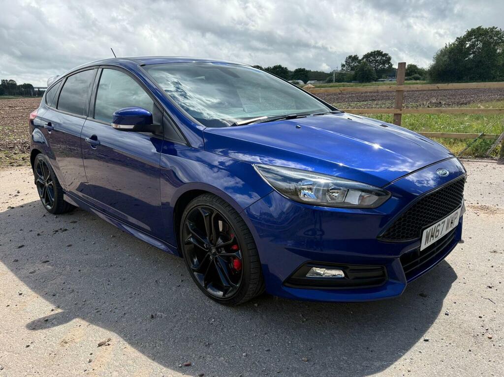 Ford Focus 2.0T Ecoboost St-2 Euro 6 Ss WM67WWP Blue #4
