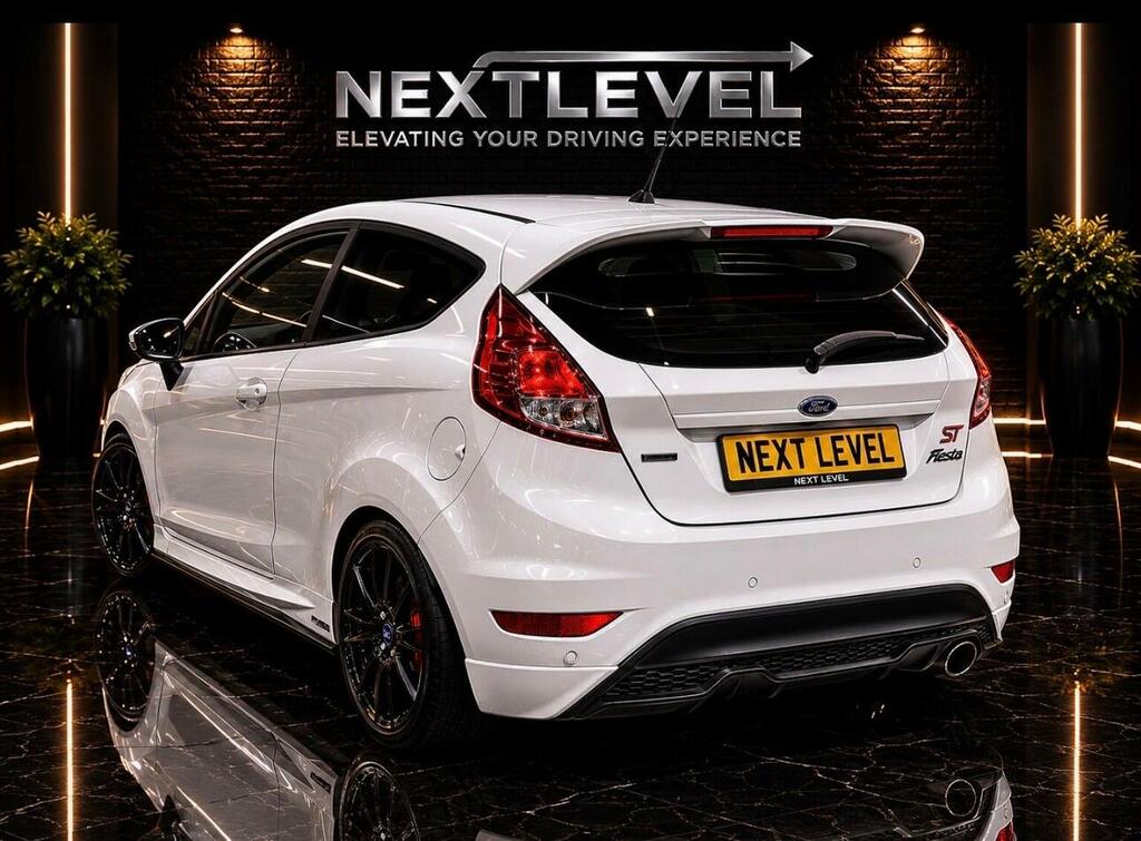Ford Fiesta 1.0T Ecoboost Zetec S Euro 5 Ss MX63UDW White #2