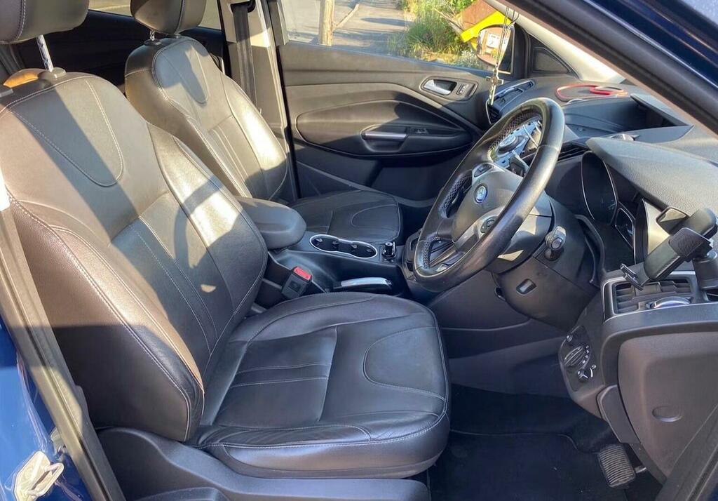 Ford Kuga 2.0 Tdci Titanium X Powershift Awd Euro 5 EF64WFH Blue #4