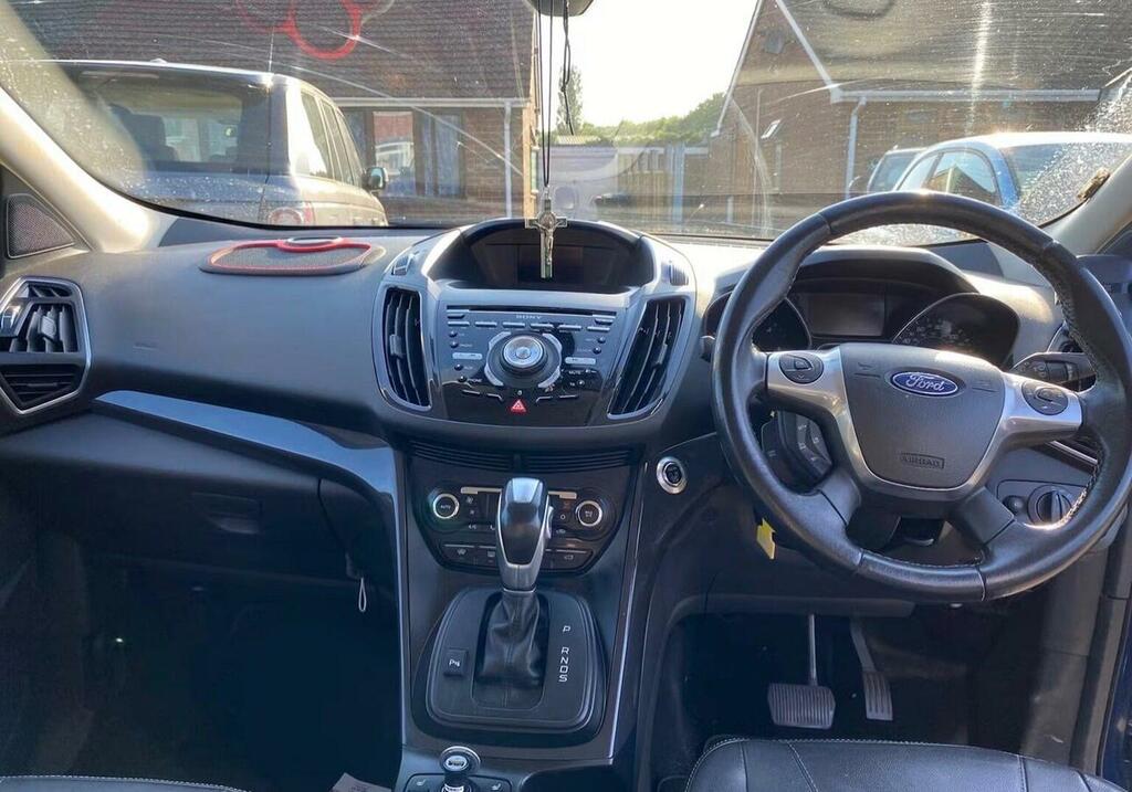 Ford Kuga 2.0 Tdci Titanium X Powershift Awd Euro 5 EF64WFH Blue #3