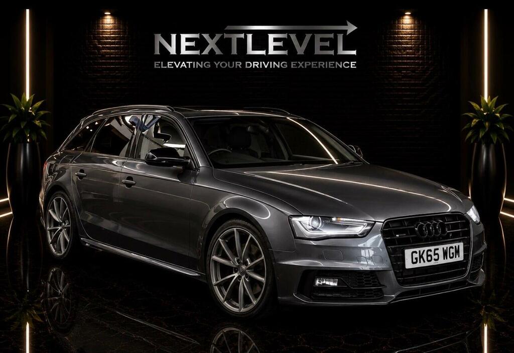 Audi A4 Avant 2.0 Tdi Black Edition Multitronic Euro 6 Ss Grey
