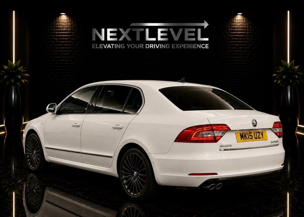 Skoda Superb 2.0 Tdi Laurin Klement Dsg Euro 5 Ss White #2