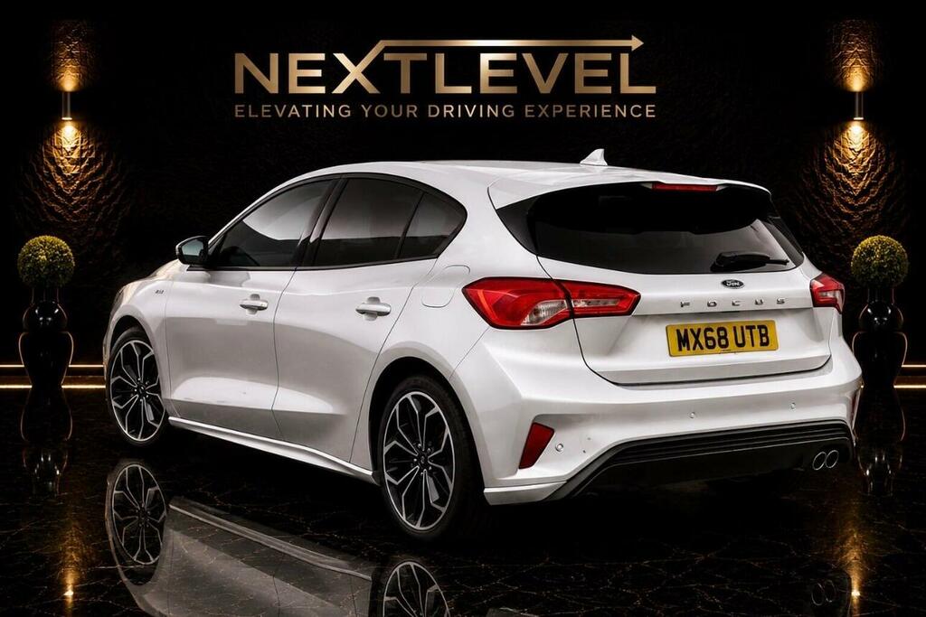 Ford Focus 1.0T Ecoboost St-line X Euro 6 Ss MX68UTB Silver #5