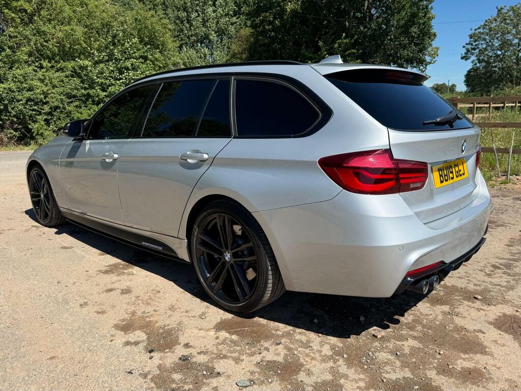 BMW 3 Series 2.0 320D M Sport Shadow Edition Touring Euro Silver #5