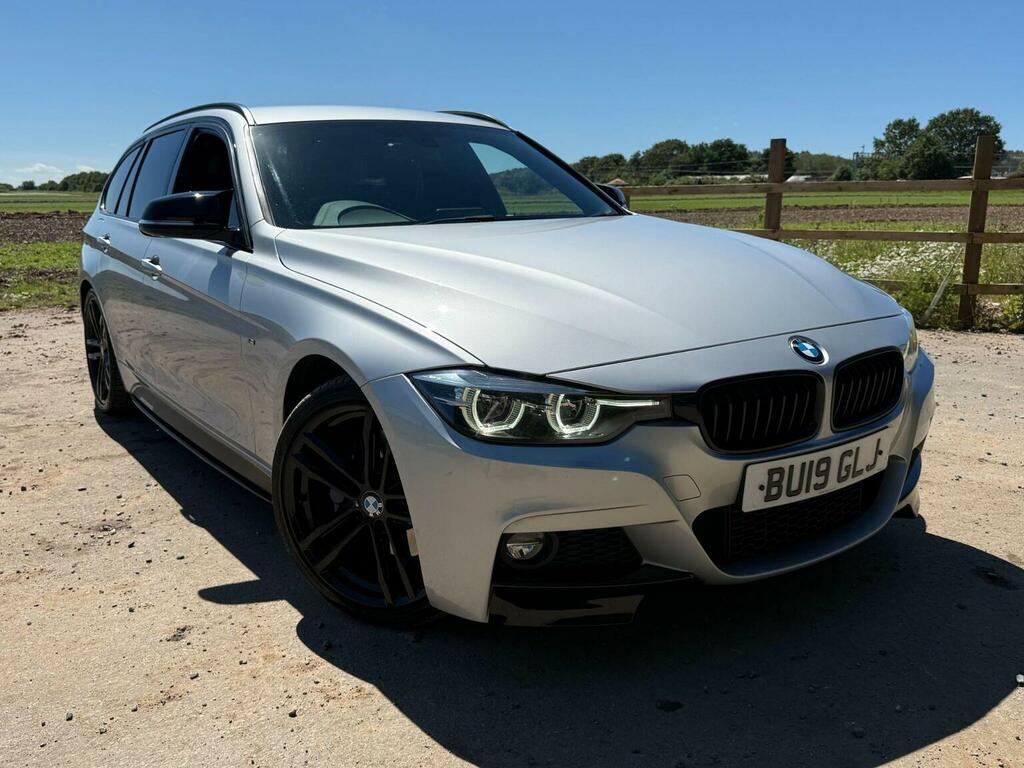 BMW 3 Series 2.0 320D M Sport Shadow Edition Touring Euro Silver #6