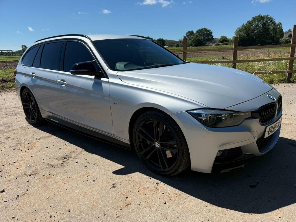 BMW 3 Series 2.0 320D M Sport Shadow Edition Touring Euro Silver #2
