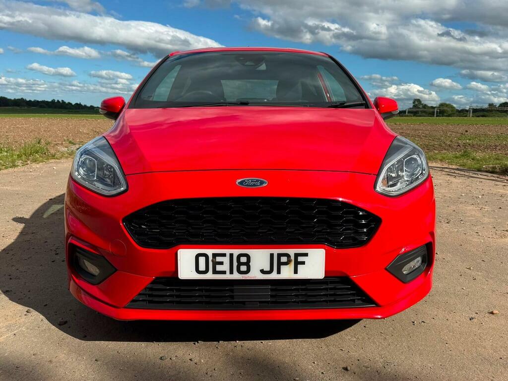 Ford Fiesta 1.0T Ecoboost St-line Euro 6 Ss Red #2
