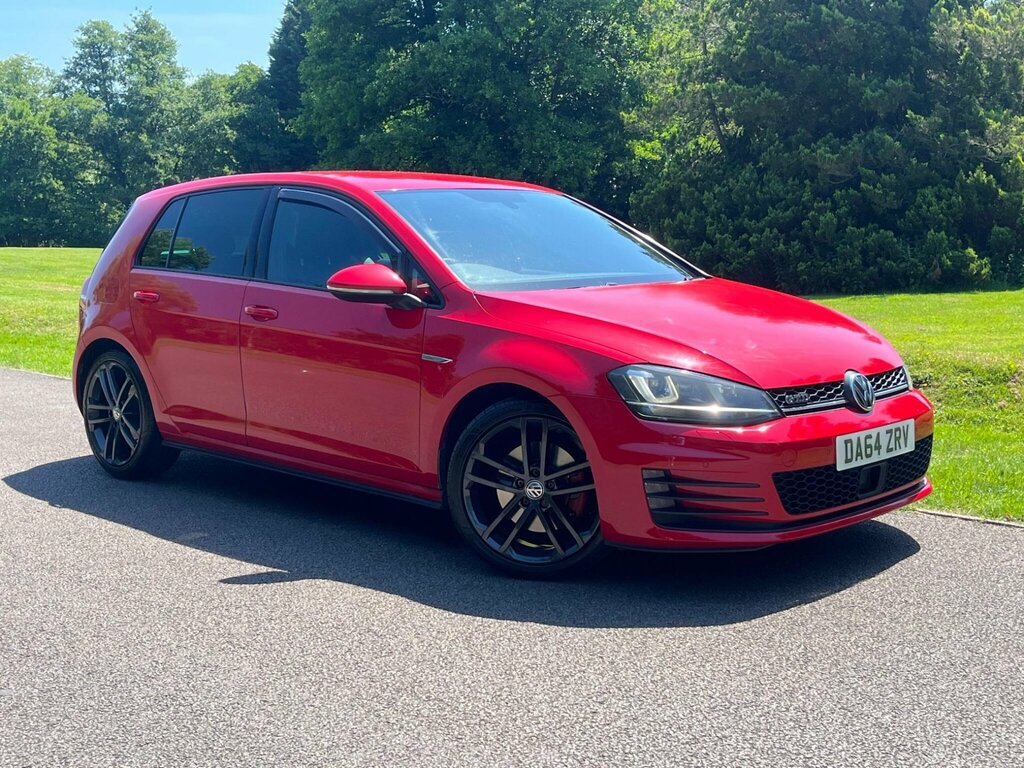 Volkswagen Golf 2.0 Tdi Bluemotion Tech Gtd Euro 6 Ss DA64ZRV Red #4