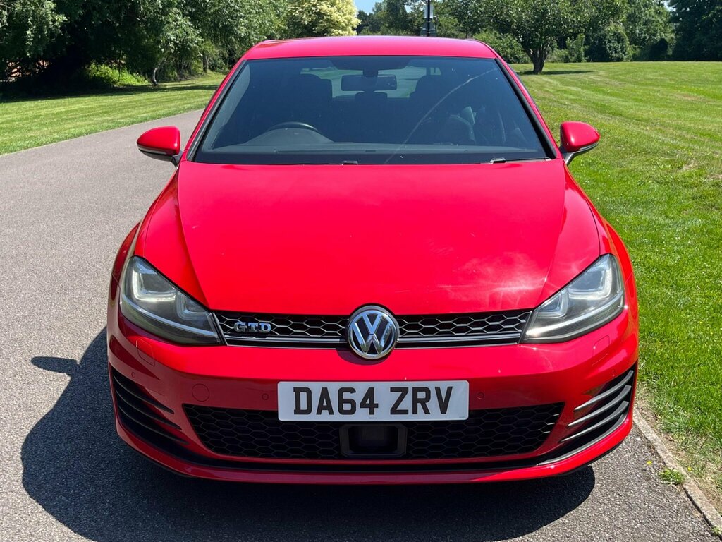 Volkswagen Golf 2.0 Tdi Bluemotion Tech Gtd Euro 6 Ss DA64ZRV Red #2