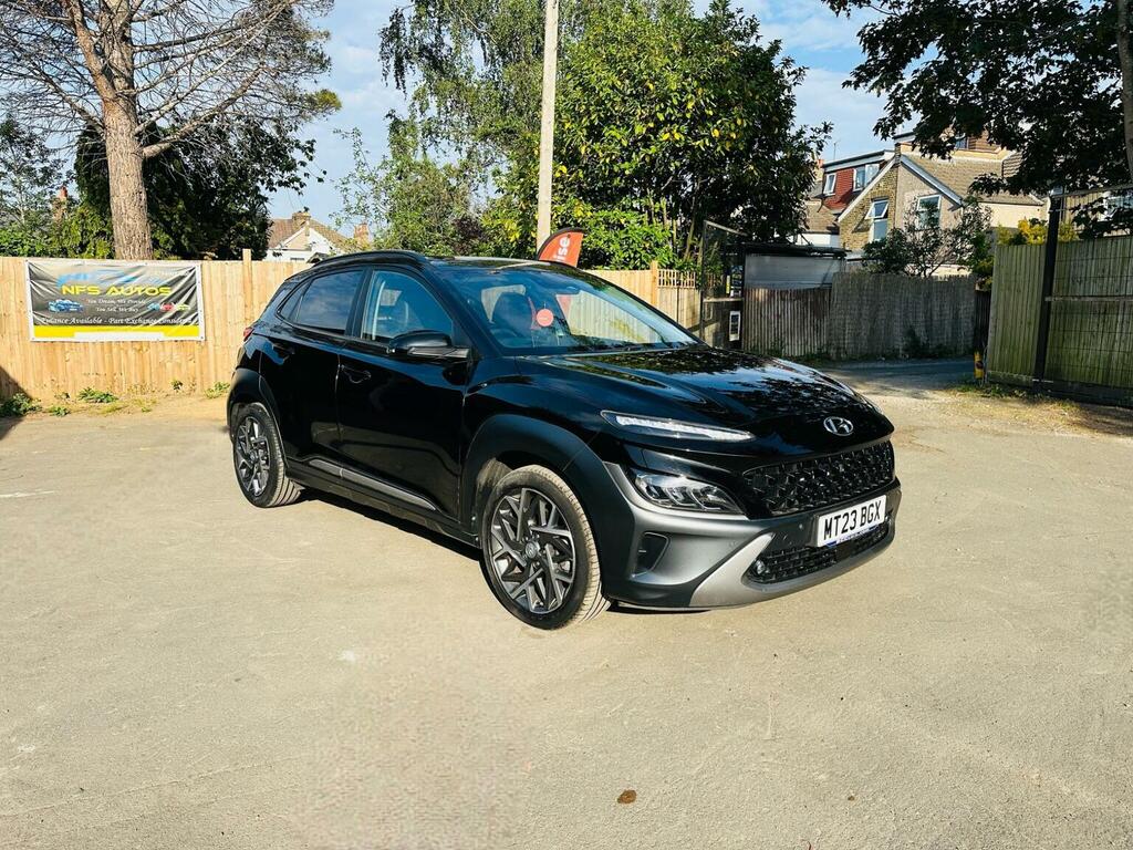 Hyundai Kona Suv 1.6 H-gdi Ultimate Dct Euro 6 Ss 2023 Black