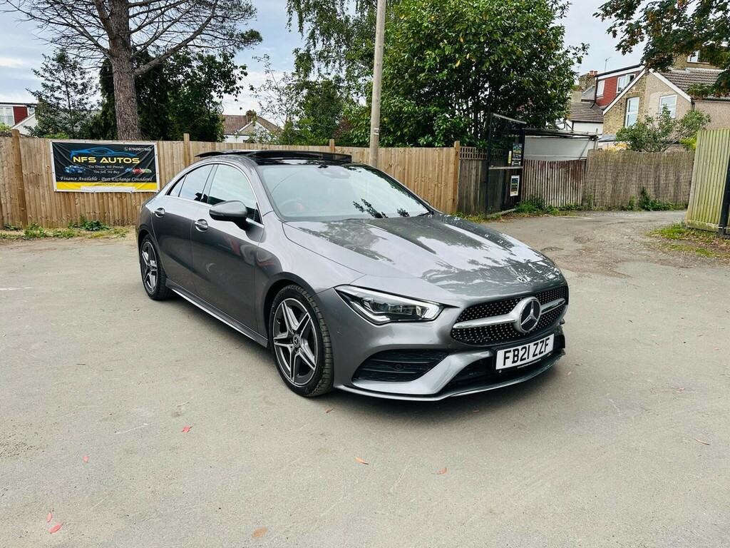 Mercedes-Benz CLA Class Saloon 1.3 Cla180 Amg Line Premium Plus 2 Coupe Grey