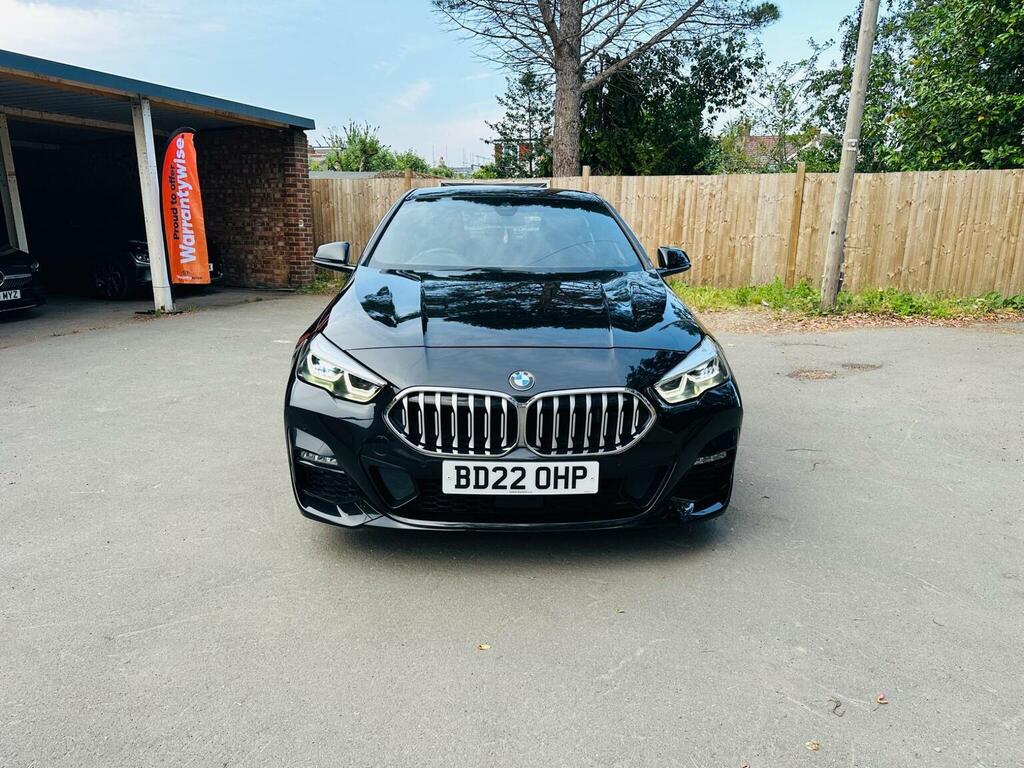 BMW 2 Series Gran Coupe Saloon 1.5 218I M Sport Dct Euro 6 Ss 2022 BD22OHP Black #4