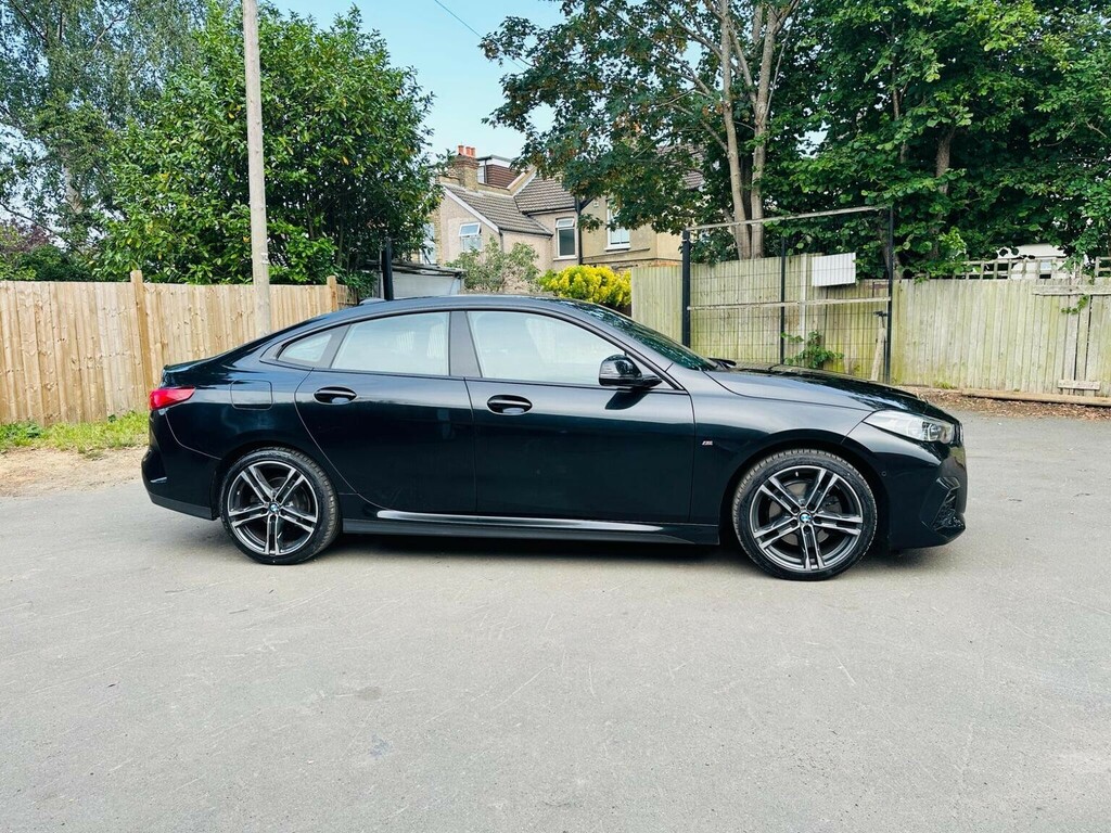 BMW 2 Series Gran Coupe Saloon 1.5 218I M Sport Dct Euro 6 Ss 2022 BD22OHP Black #3