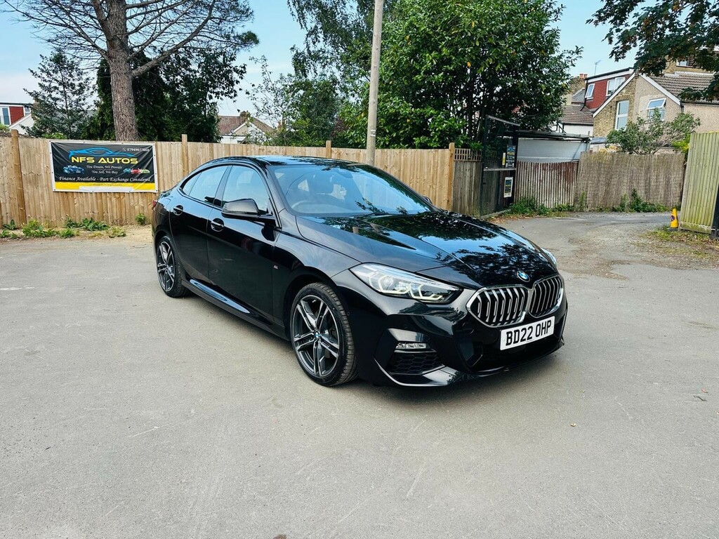 BMW 2 Series Gran Coupe Saloon 1.5 218I M Sport Dct Euro 6 Ss 2022 BD22OHP Black #2