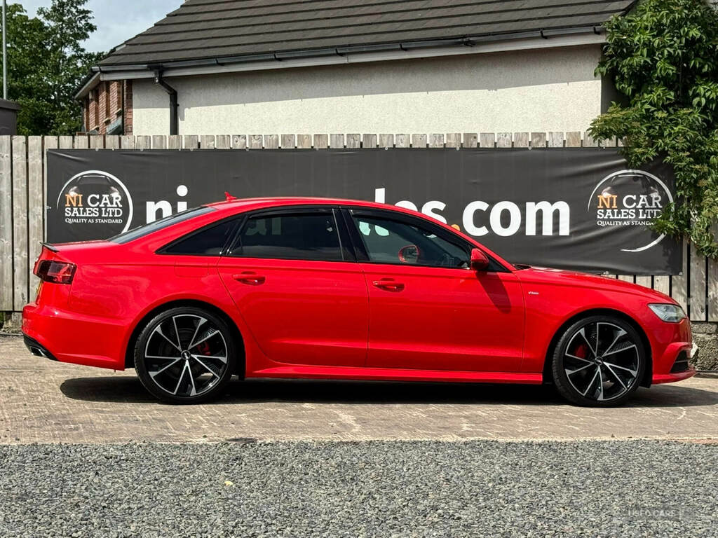 Audi A6 2.0 Tdi Ultra Black Edition Red #5