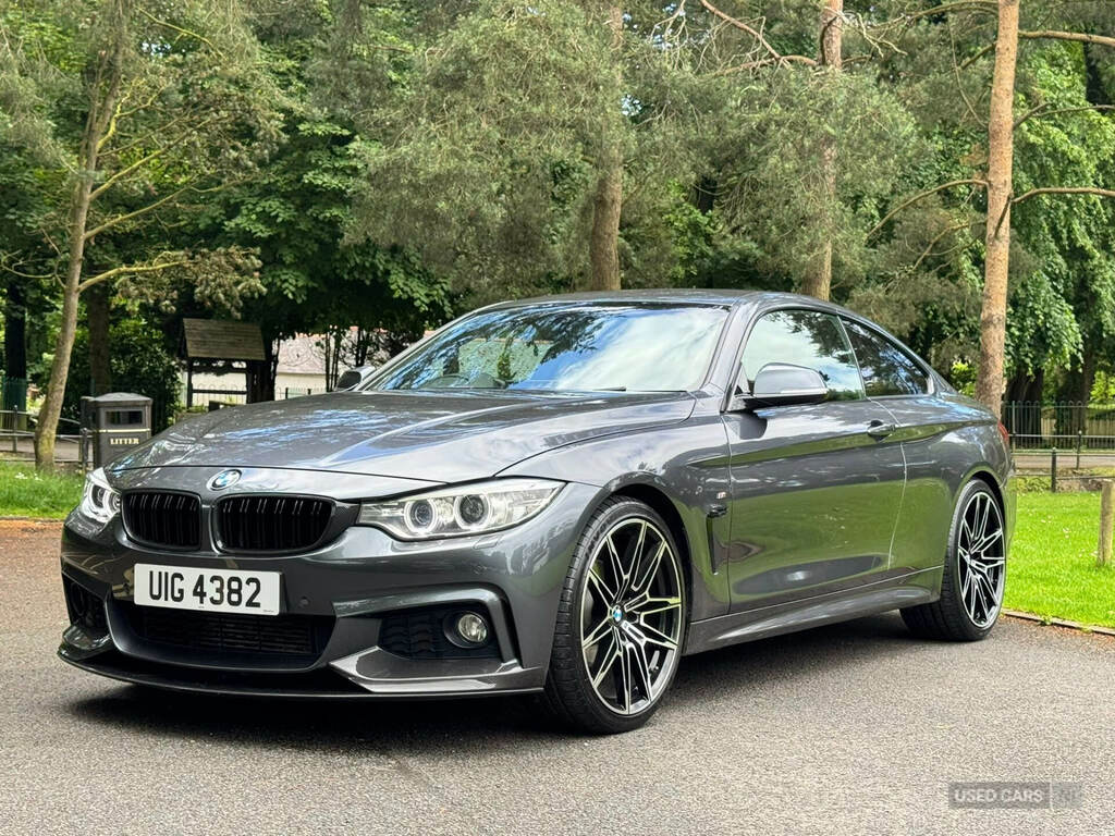 BMW 4 Series 420D 190 M Sport Professional Media Grey