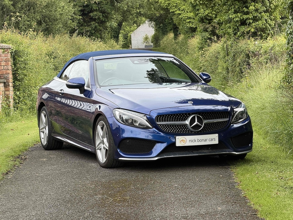 Mercedes-Benz C Class C220d Amg Line Blue
